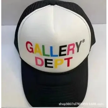 Gallery Dept. Gallery Dept. Black/White Trucker Cap Black - 1