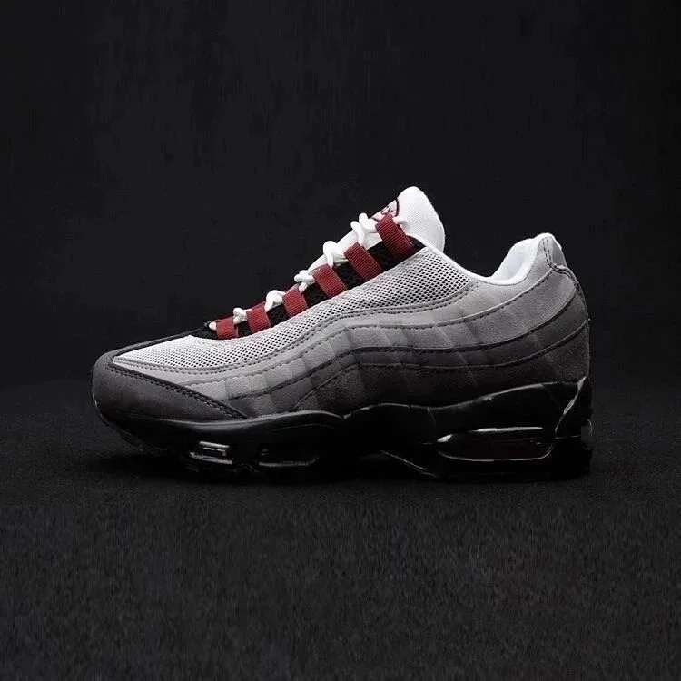 Nike Nike Air Max 95 Grey/Red/Black Sneaker Grey