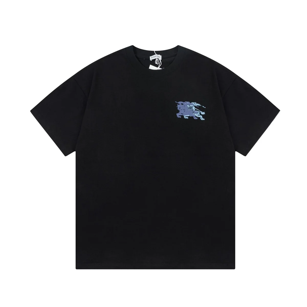 Burberry Burberry TB Monogram Black Horse T-Shirt Black - 1