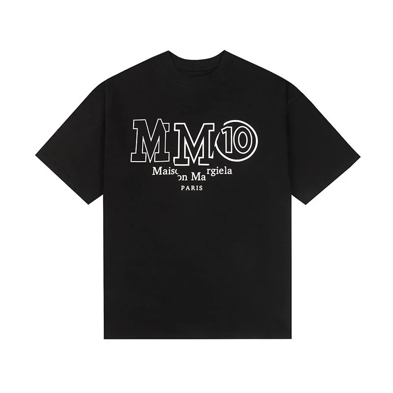 Maison Margiela Maison Margiela MM10 Black T-Shirt Black - 1
