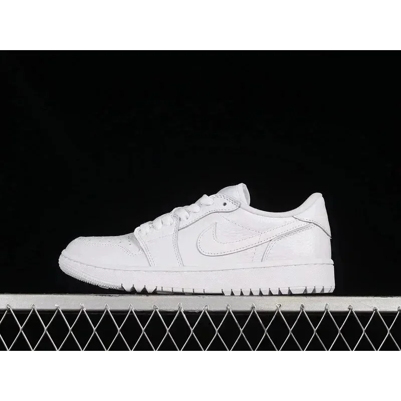 Nike Nike Air Jordan 1 Low Triple White Sneakers White - 1