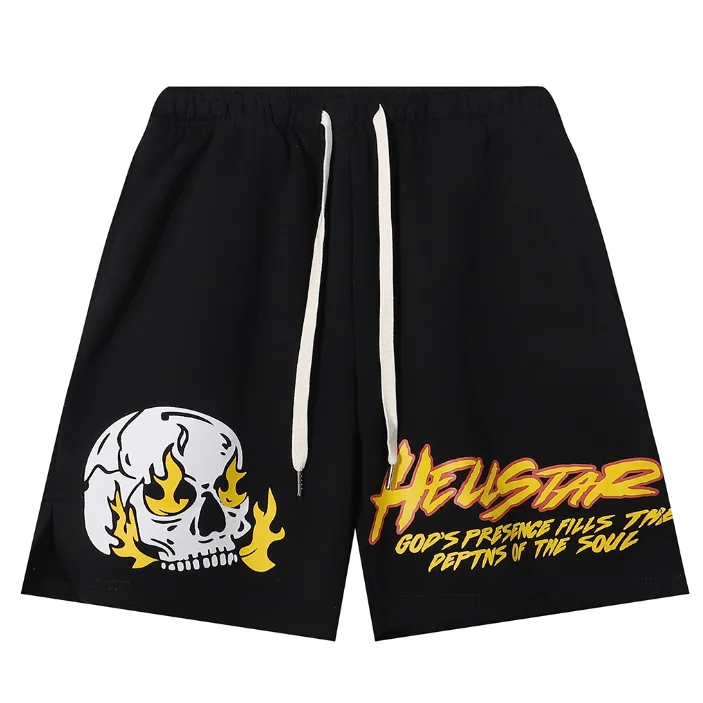 Trapstar Trapstar God's Presence Fills Shorts Black Black - 1