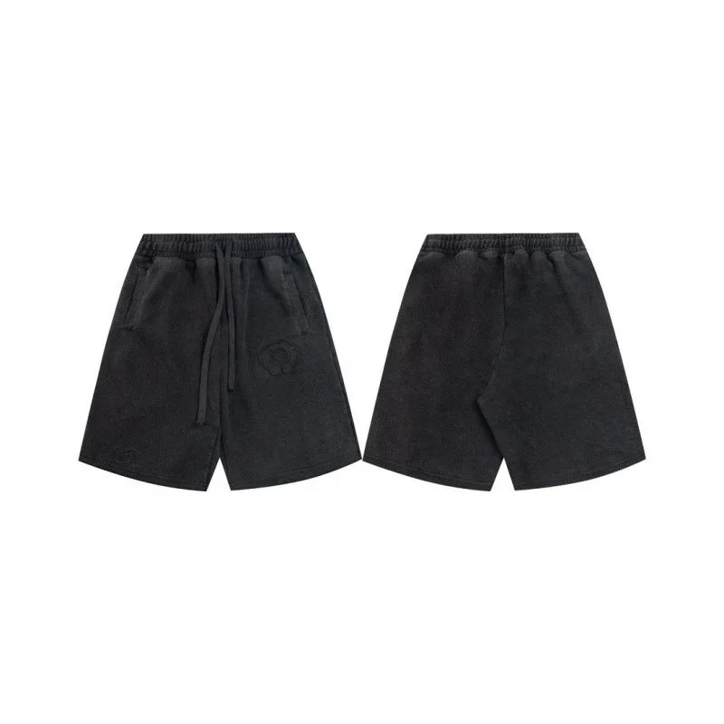 Other Black Terry Cloth Shorts Casual Black - 1