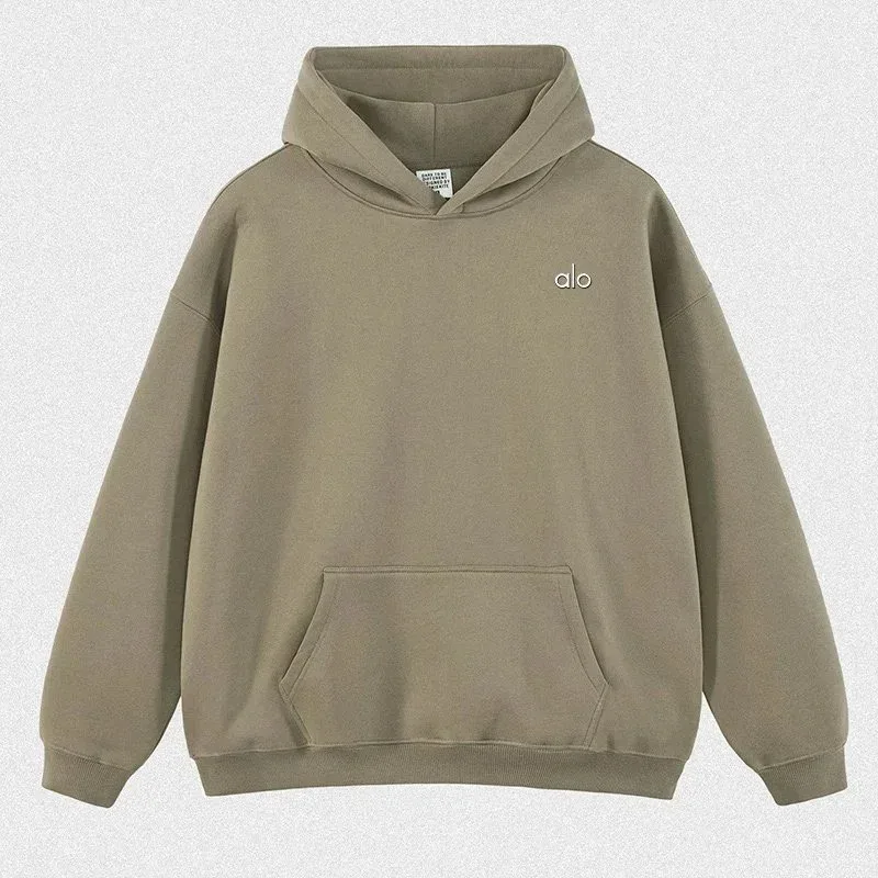 Other Alo Hoodie - Grey Beige Sweatshirt Grey - 1