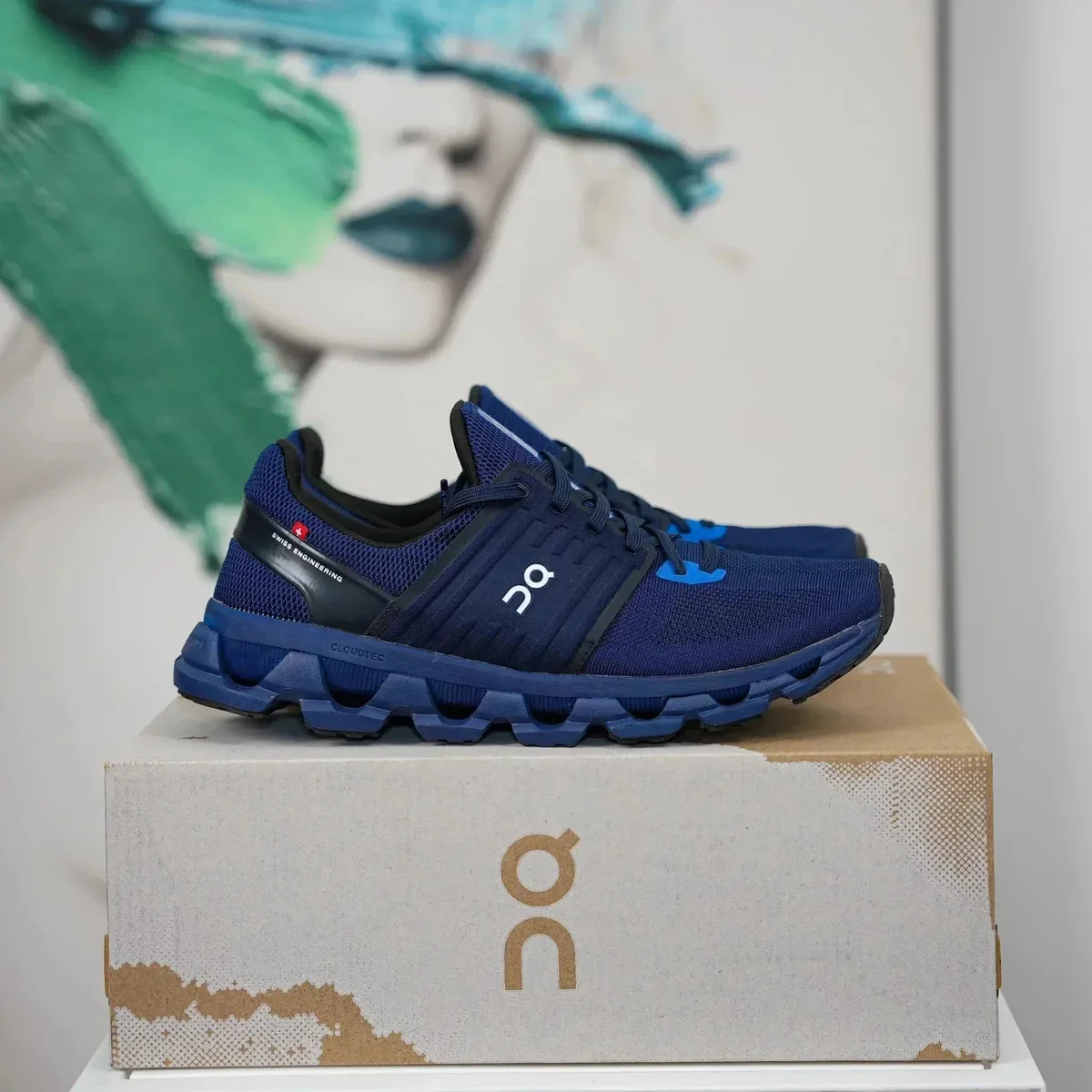On Running On Running Cloud Navy Running Sneakers Navy - 1