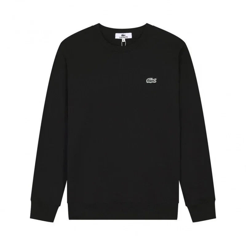 Lacoste Lacoste Classic Crocodile Black Sweatshirt Black