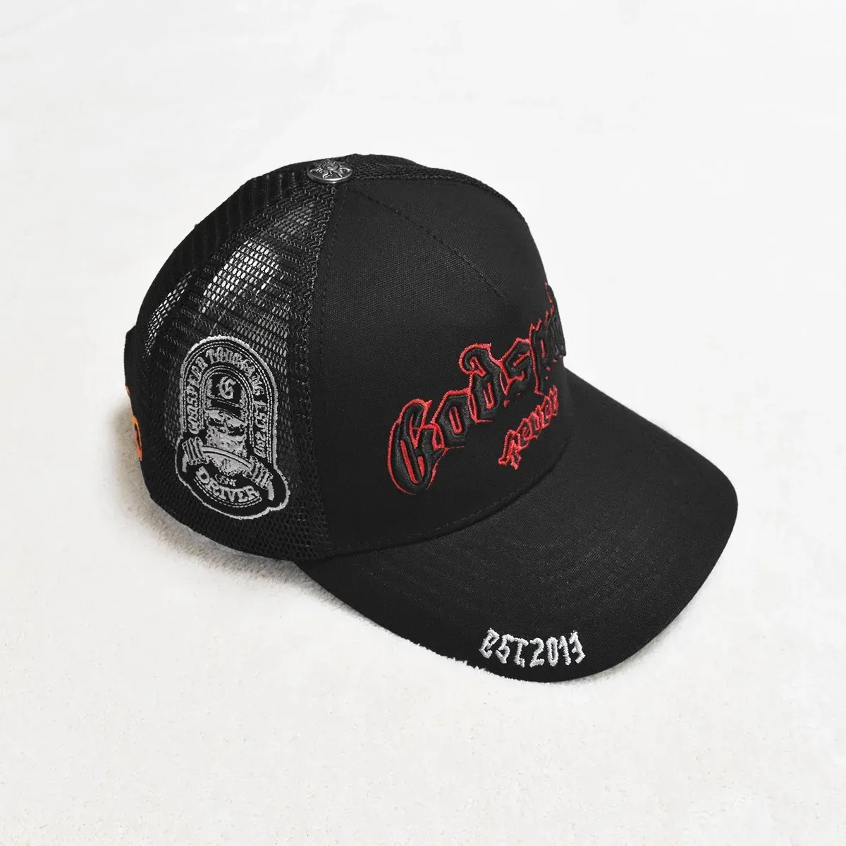 Godspeed Godspeed Revere GS002纯黑黑红 Trucker Cap Black - 1
