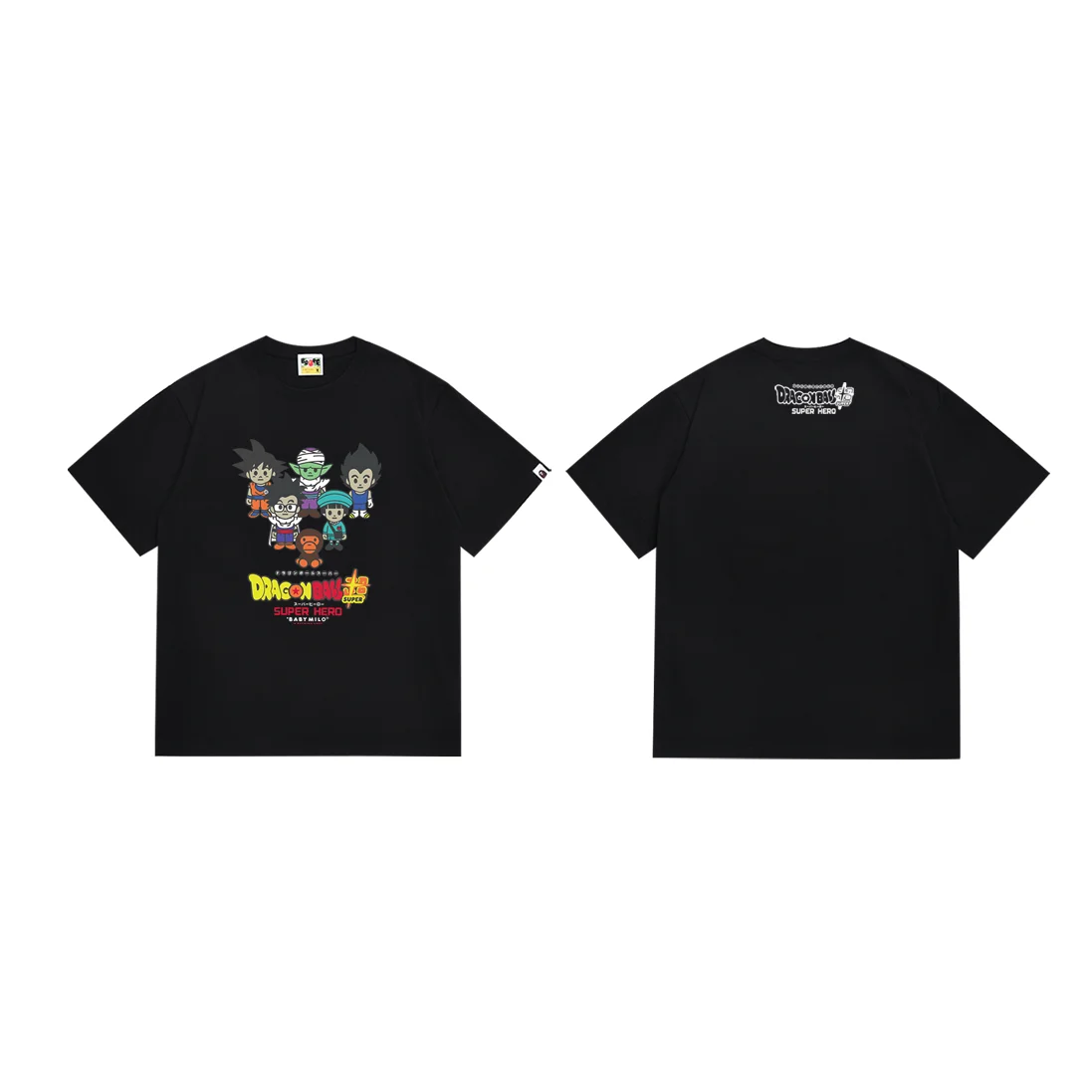 A Bathing Ape A Bathing Ape BAPE STA Dragon Ball Super Hero Black T-Shirt Black - 1