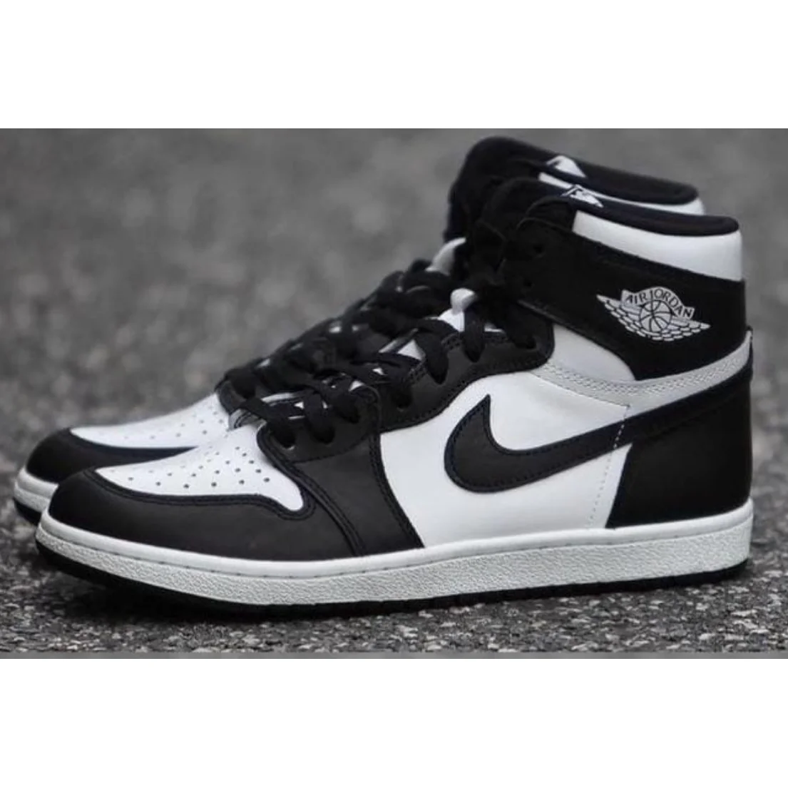 Nike Nike Air Jordan 1 High KZ AJ1 Black/White Sneakers Black - 1