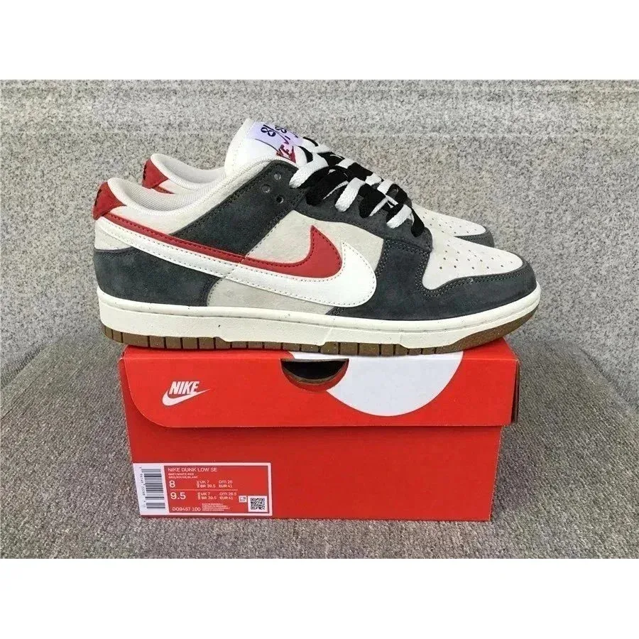 Nike Nike Dunk Low SE 'Sail/University Red' Sneakers Black - 1