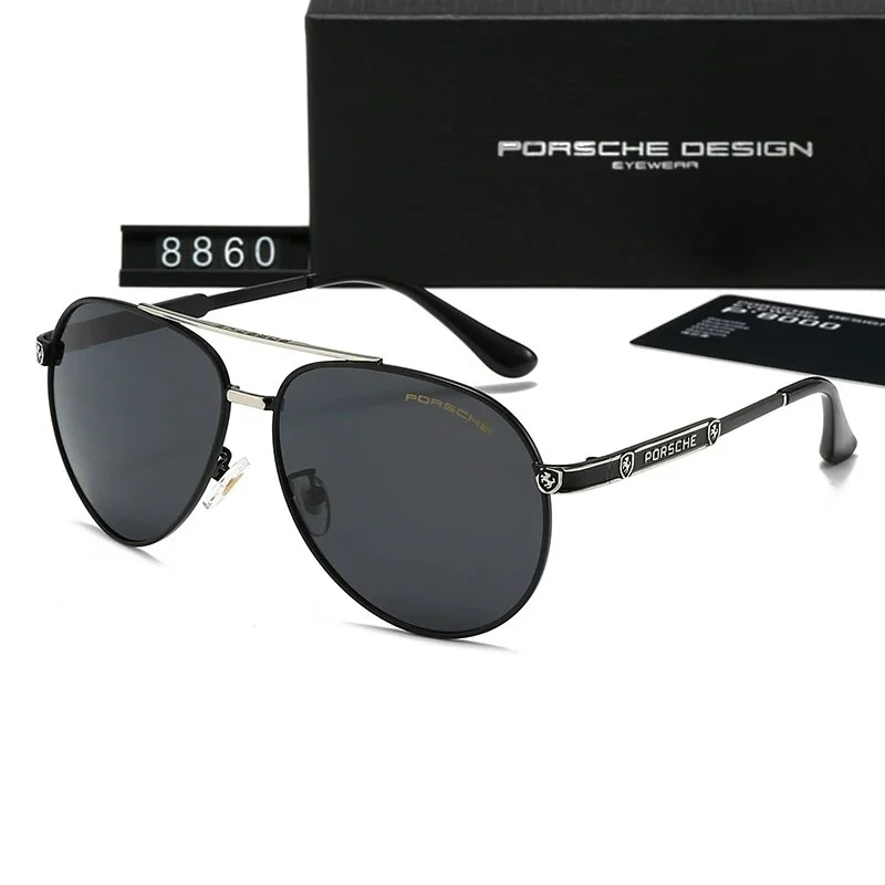 Porsche Design Porsche Design 8860 Polarized Sunglasses Black - 1