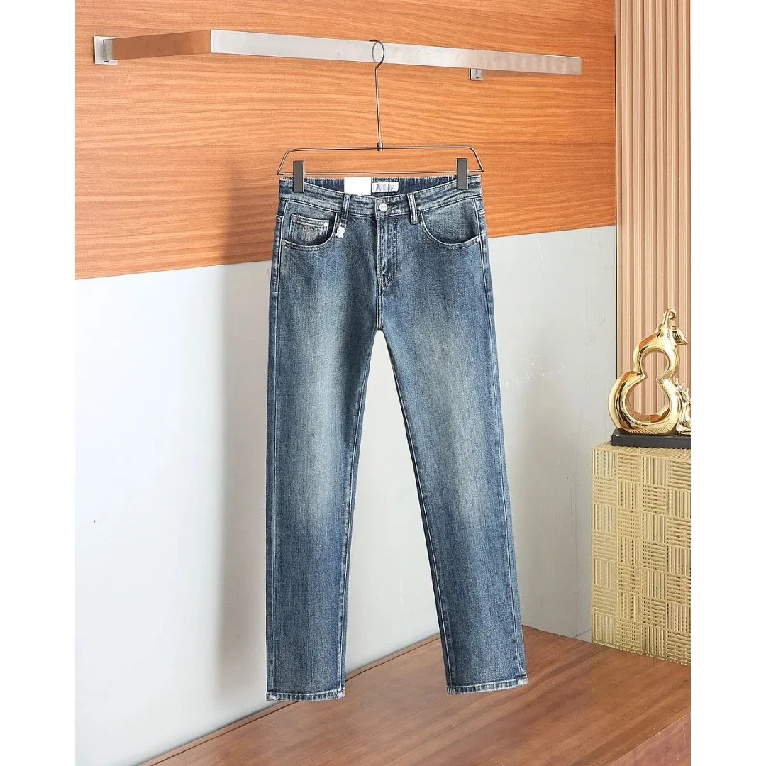 Other Slim Fit Jeans '50' Blue Denim Bottoms Blue - 1
