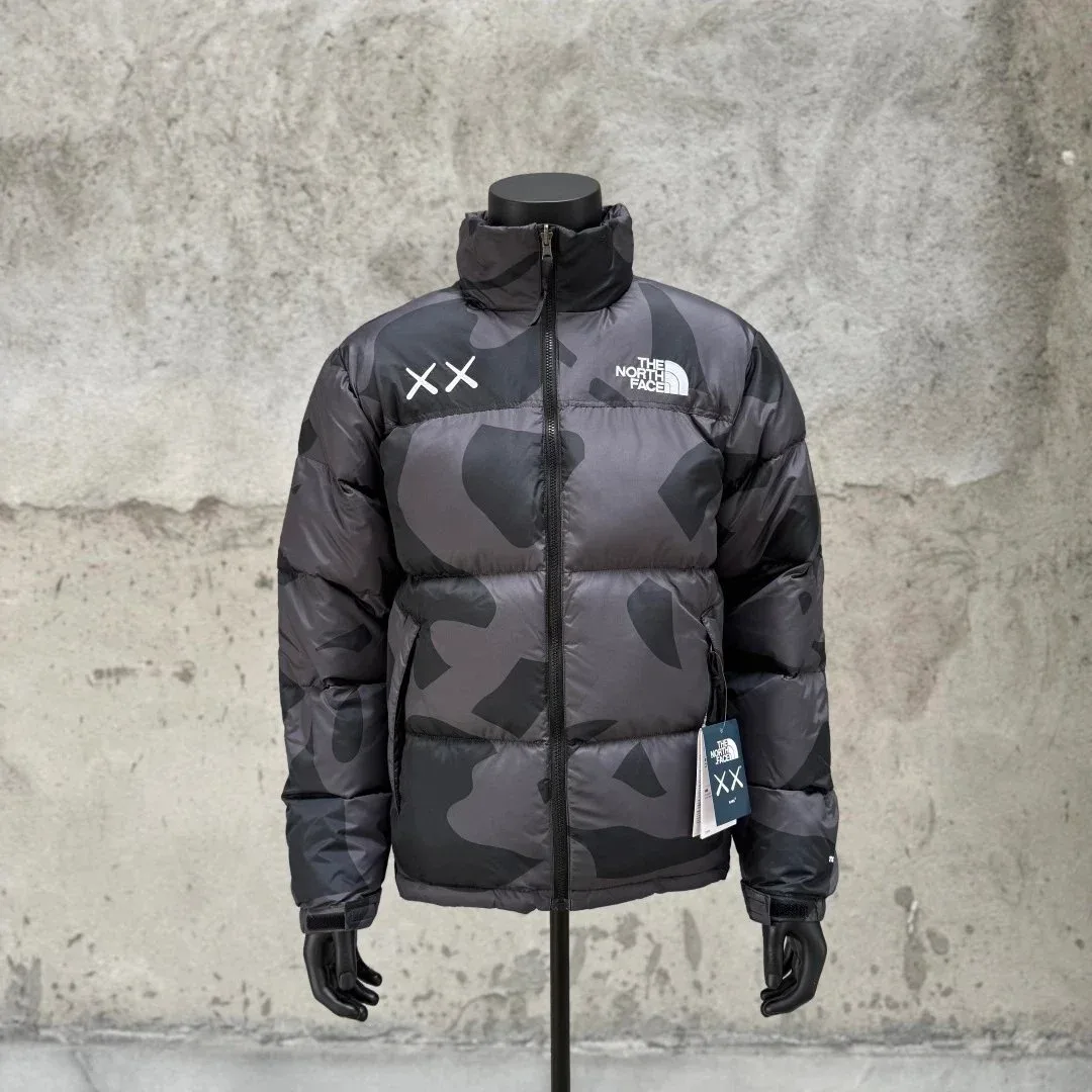 The North Face The North Face Nuptse Black Camo Puffer Jacket Black