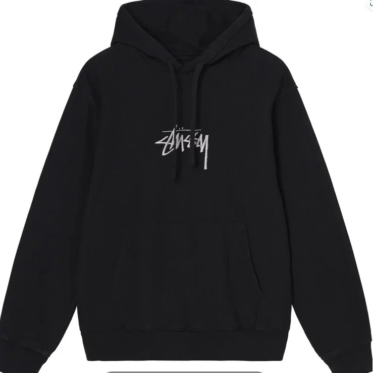 Stussy Stussy Stüssy Bear Hoodie Black Black - 1