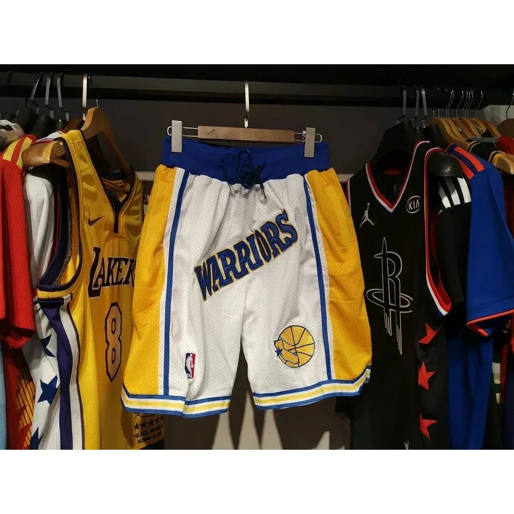 Nike Nike NBA Warriors White Shorts White