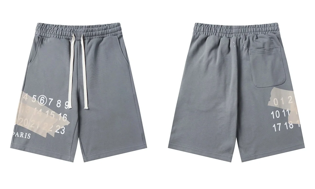 Maison Margiela Maison Margiela Tabi Shorts 816 Grey Grey - 1