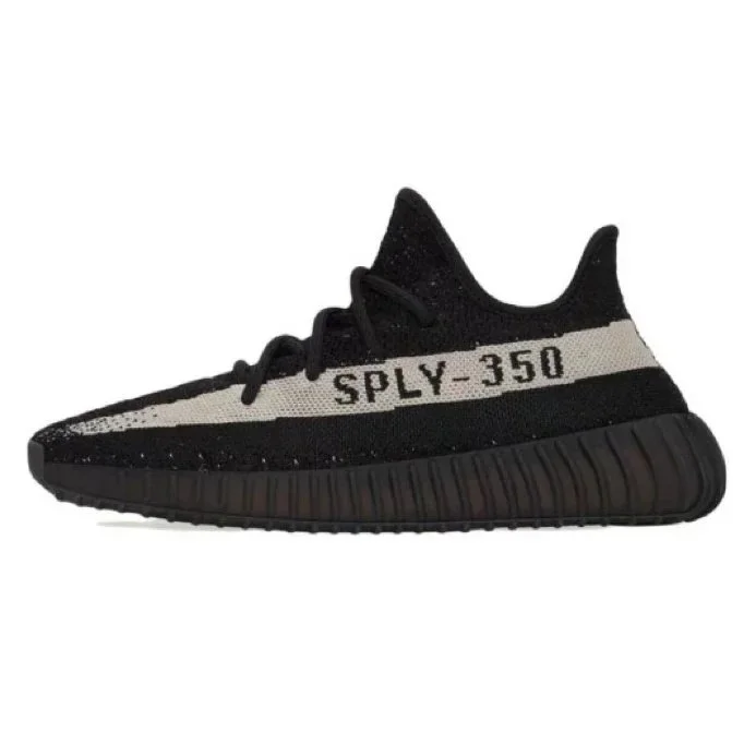 Adidas Adidas Yeezy 350 Black/White Sneakers Black - 1
