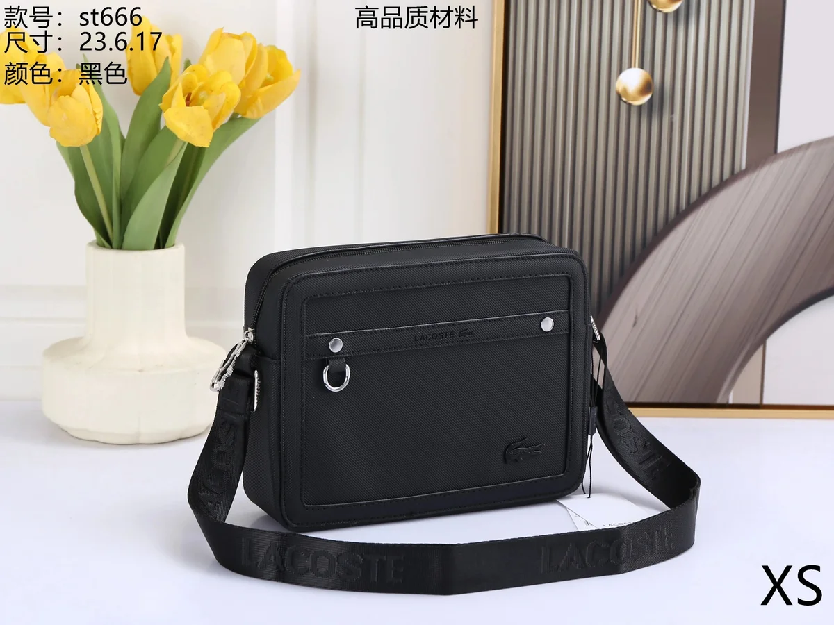 Lacoste Lacoste st666-3 Black Crossbody Bag Black - 1