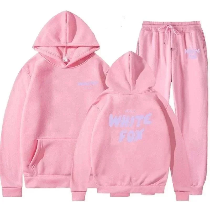 Other White Fox Pink Hoodie & Sweatpants Set Pink - 1