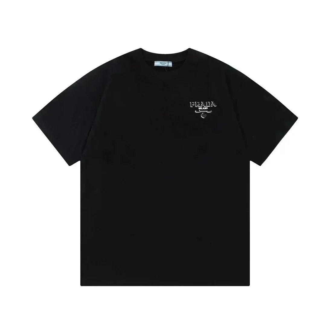 Prada Prada Black Logo T-Shirt Black - 1
