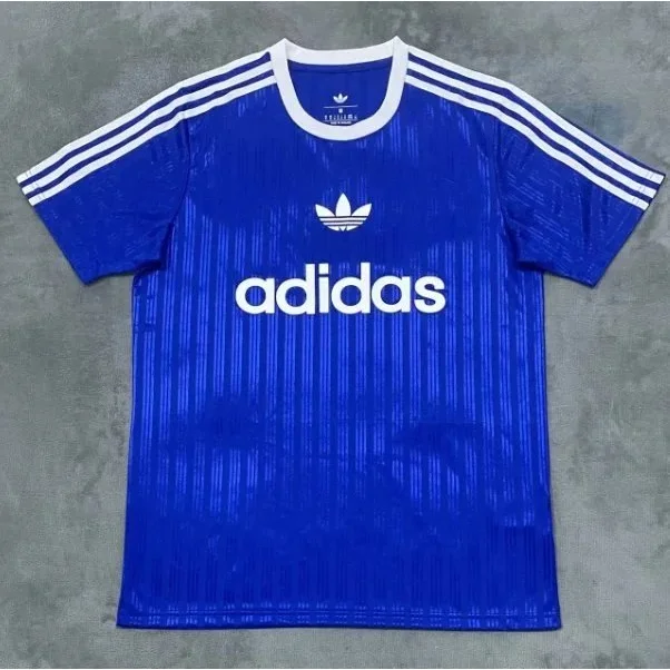 Adidas Adidas Royal Blue Jersey Shirt Blue - 1