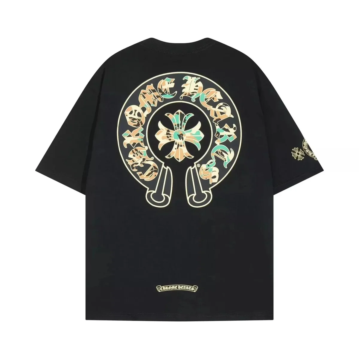 Chrome Hearts Chrome Hearts CH Cross Black T-Shirt Black - 1