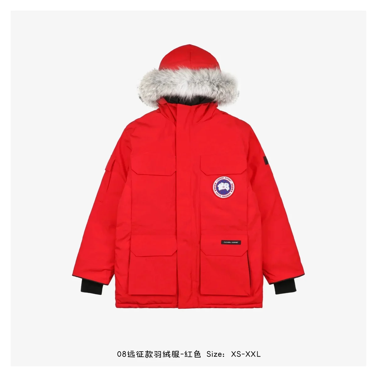 Canada Goose Canada Goose Expedition 23 Red Parka Red