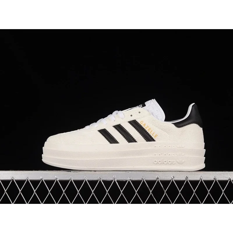 Adidas Adidas Gazelle White/Black Sneakers White - 1
