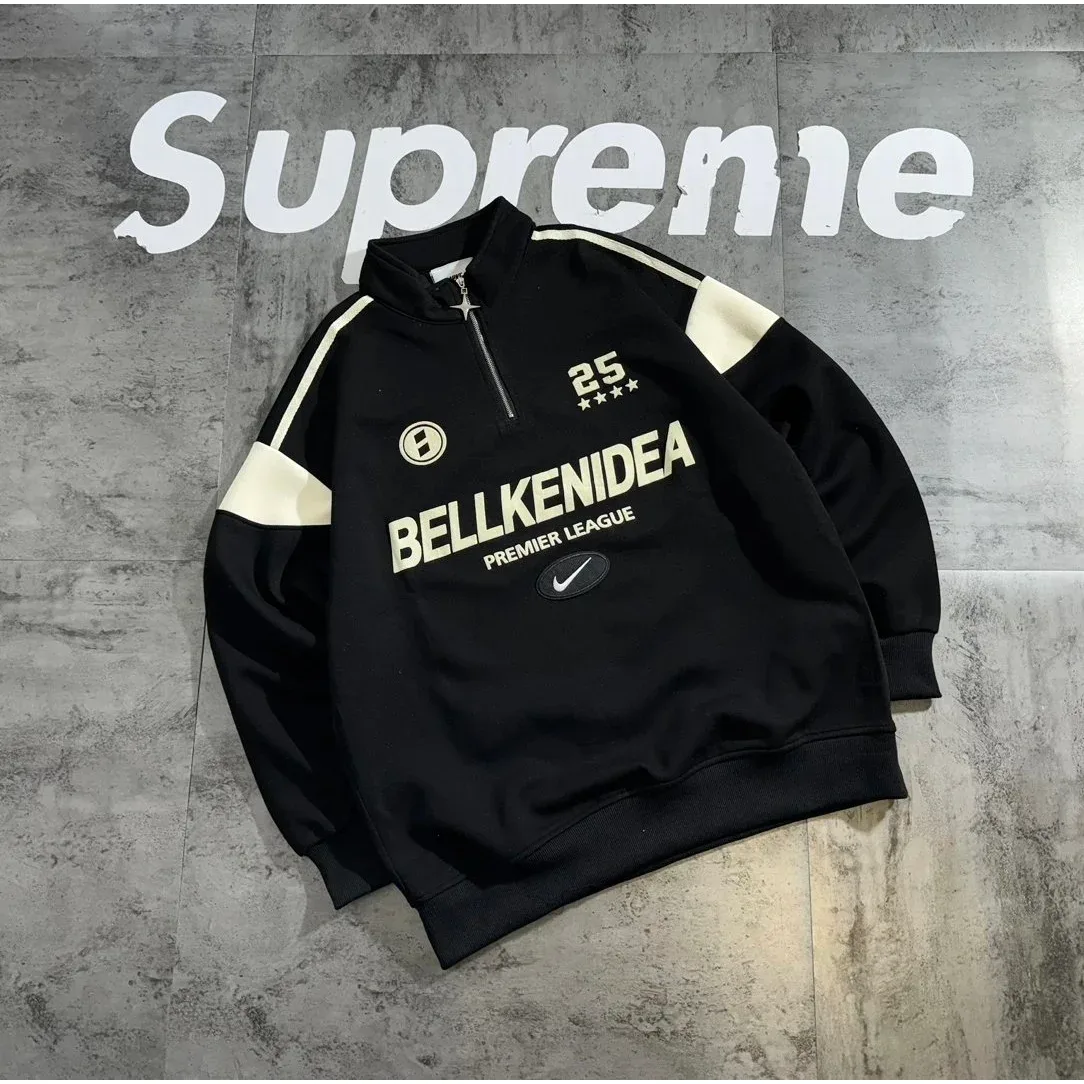 Nike Nike B-1 Black Half-Zip Sweatshirt Black