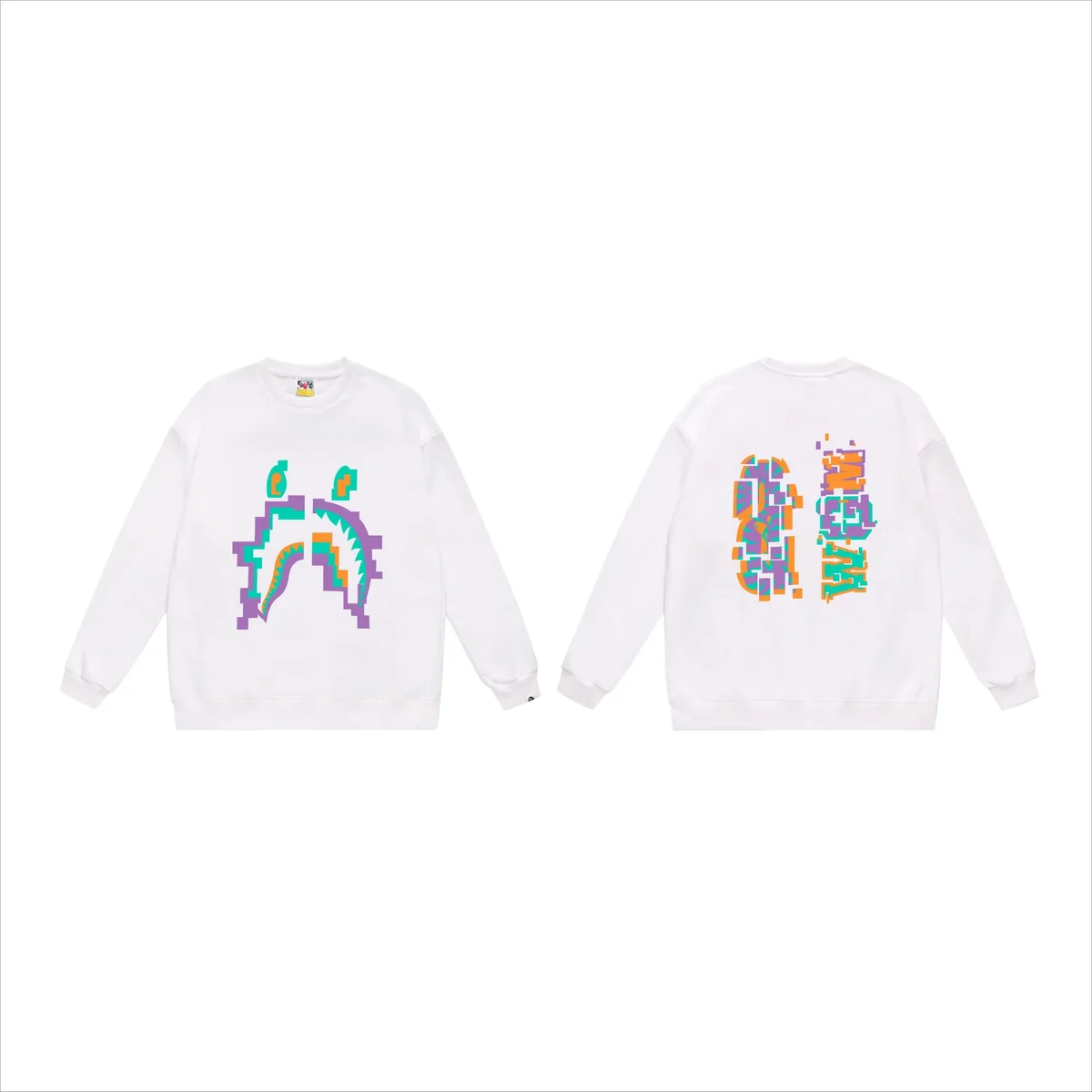 A Bathing Ape A Bathing Ape BAPE STA 564 White Hoodie White - 1