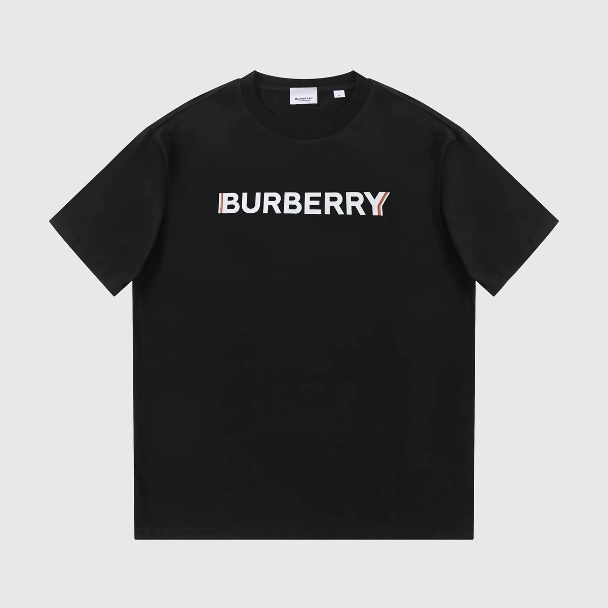 Burberry Burberry TB Monogram Black T-Shirt Black