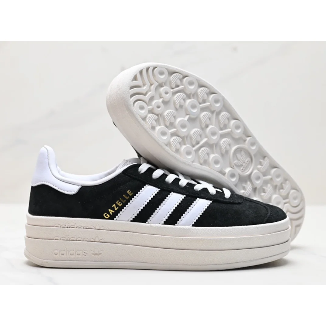 Adidas Adidas Gazelle Triple Black Platform Sneakers Black - 1