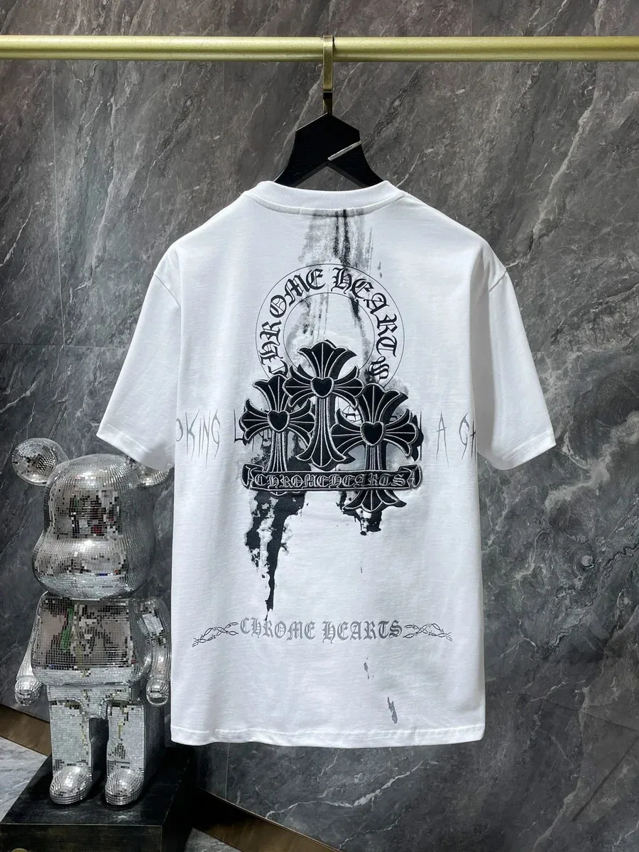 Chrome Hearts Chrome Hearts CH Cross White T-Shirt White