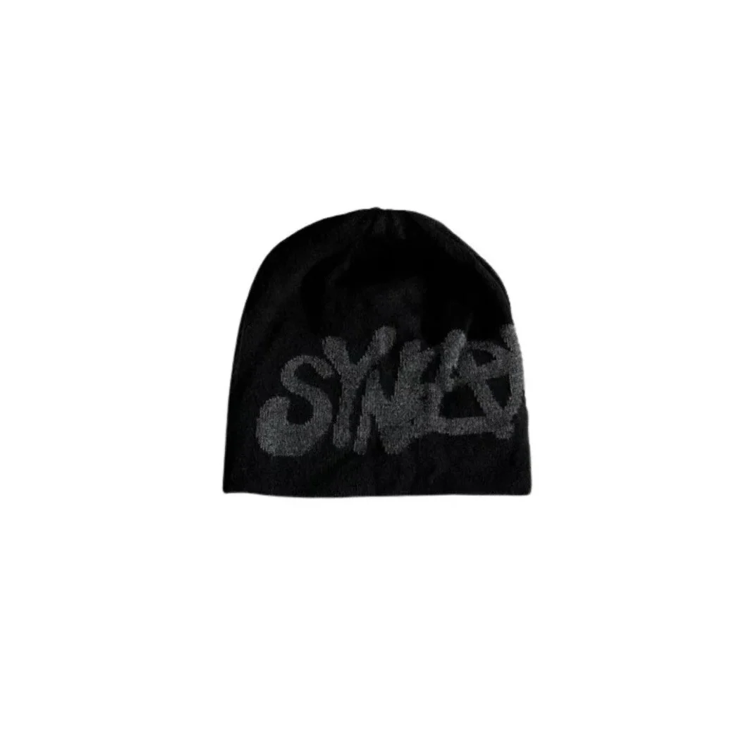 Other Black 'SYNER' Beanie Hat Black - 1