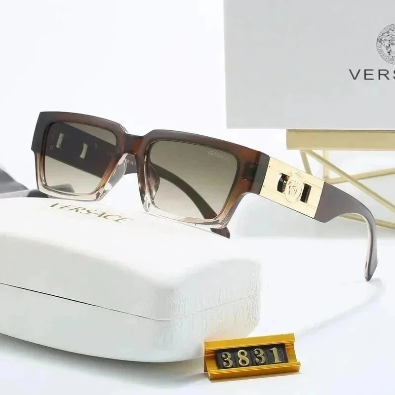 Versace Versace Medusa 3831 Brown Tortoiseshell Sunglasses Brown