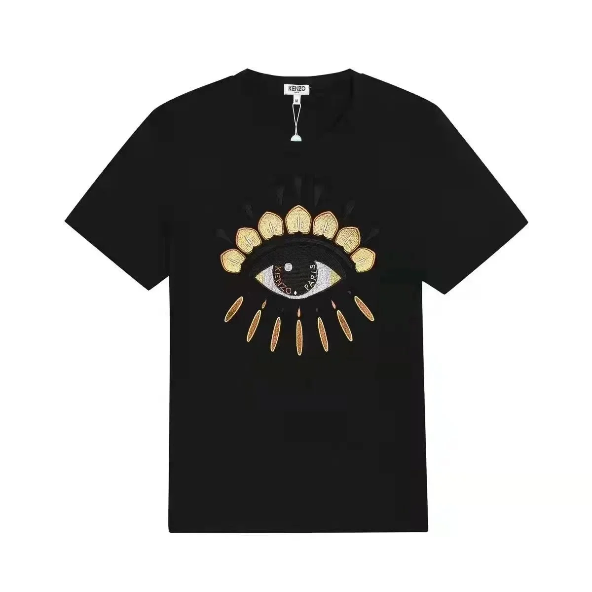Kenzo Kenzo Eye Print Black T-Shirt Black - 1