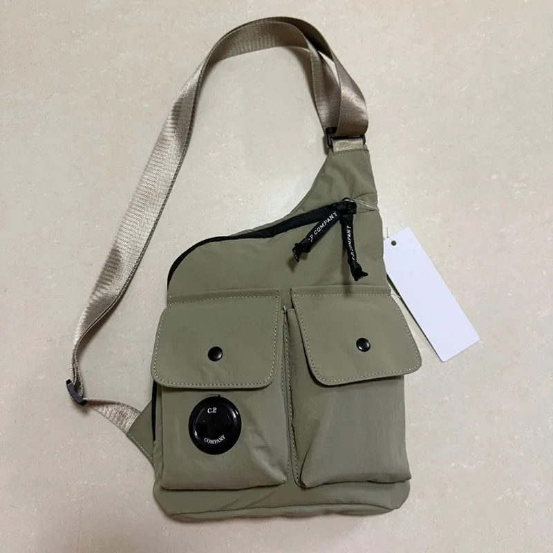 CP Company CP Company Goggle Olive Crossbody Bag Multicolor - 1