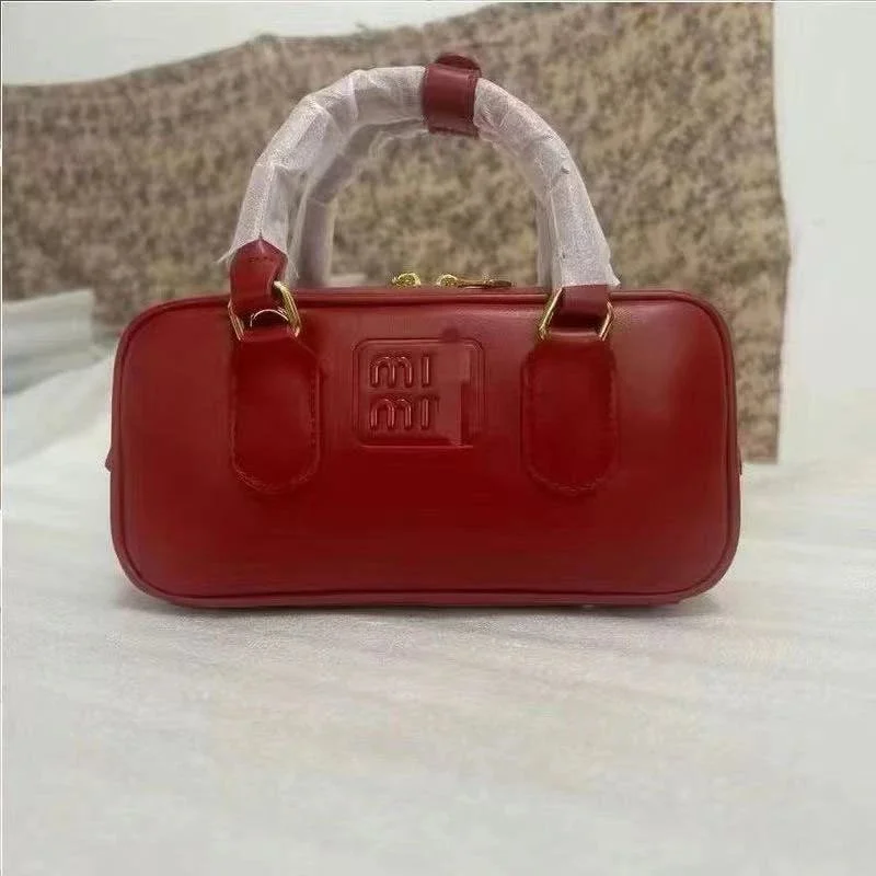 Miu Miu Miu Miu Red Handbag with Gift Box Red