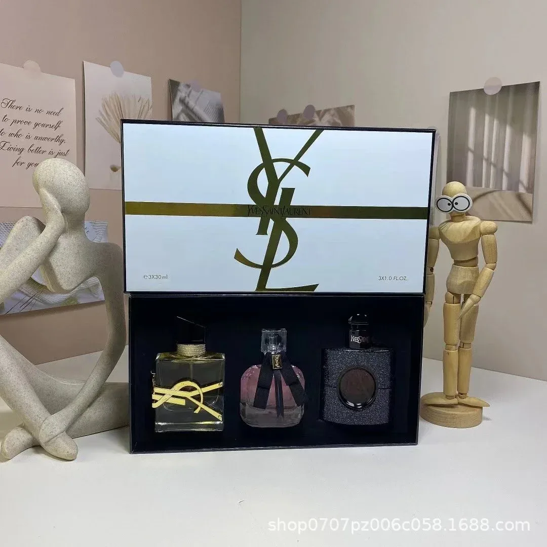 Saint Laurent Saint Laurent YSL New Set 30ml Fragrance Trio Black - 1
