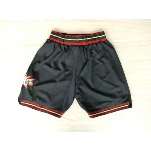 Other Black Red Trim Mesh Basketball Shorts Black - 1