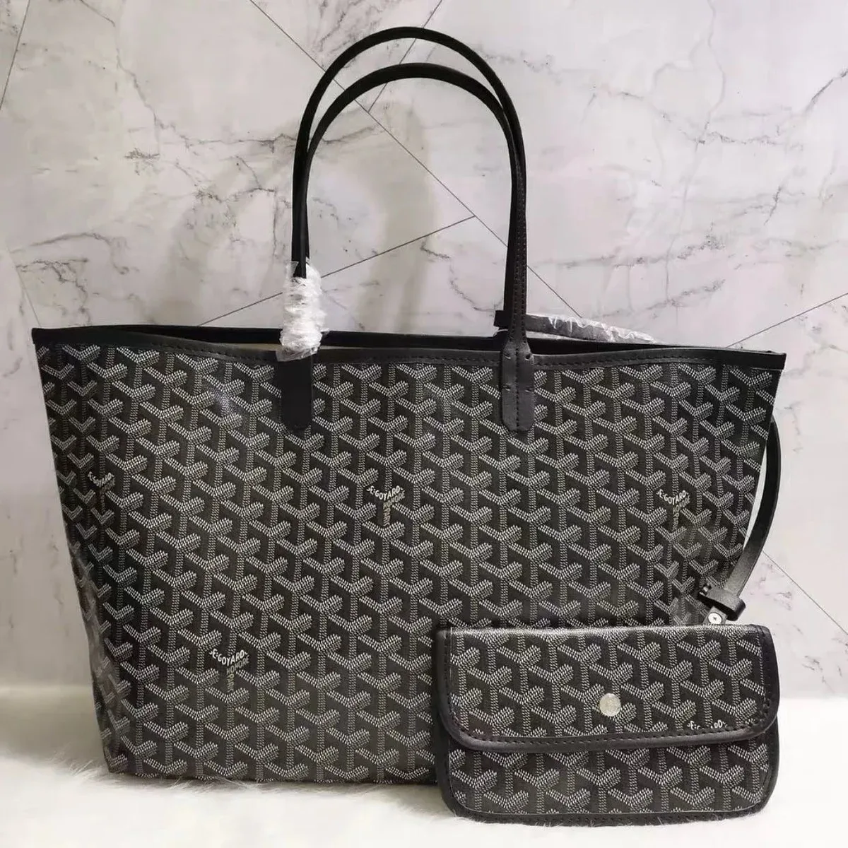 Goyard Goyard Saint Louis Tote Black Black