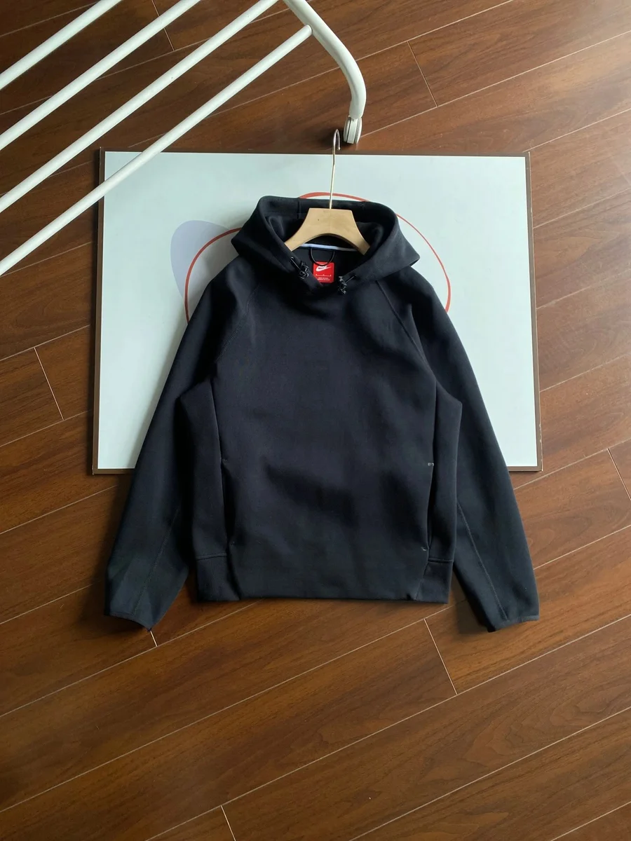 Nike Nike Air Tech Fleece Black Hoodie Black - 1