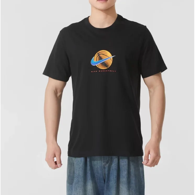 Nike Nike Black Basketball Graphic T-Shirt Black - 1