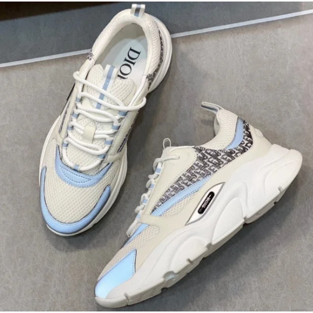 Dior Dior Dior B23 White/Blue Sneakers White