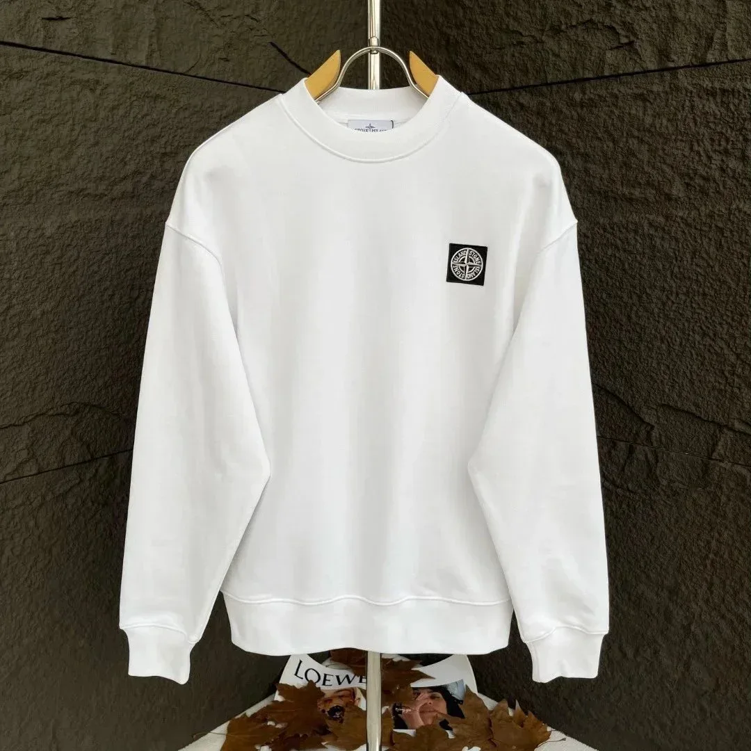 Stone Island Stone Island sto-04 White Crewneck Sweatshirt White