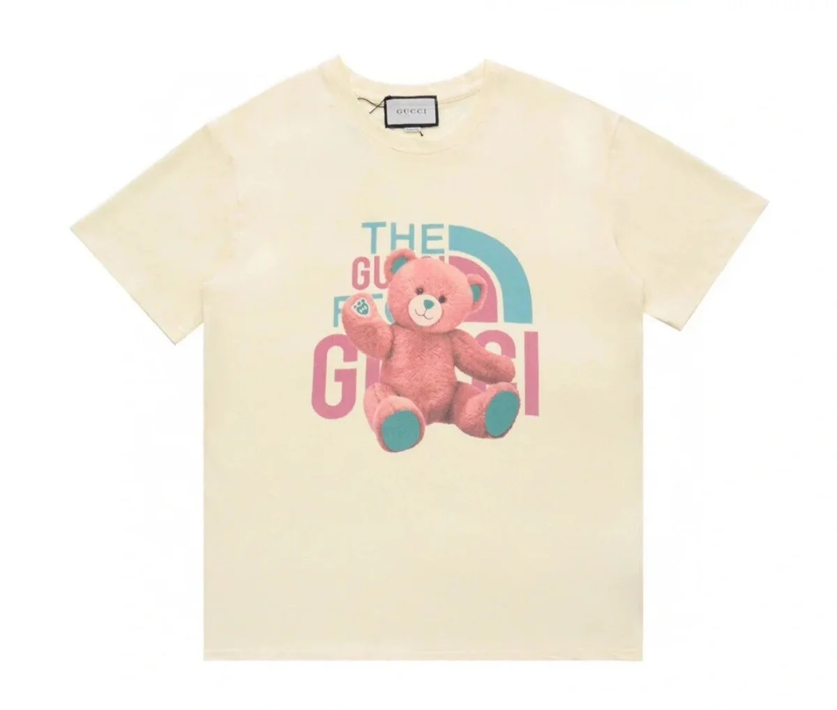 Gucci Gucci The Gucci Bear Cream T-Shirt Cream - 1