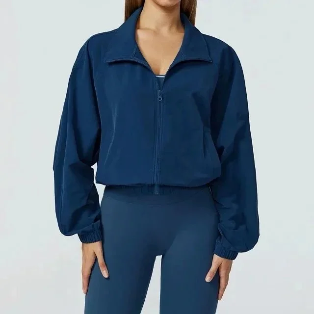 Other Navy Blue Zip-Up Jacket Navy - 1