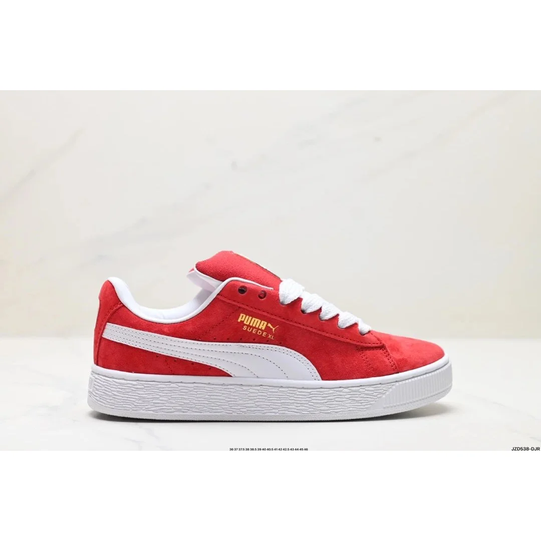 Puma Puma Suede XL Red & White Sneakers Red