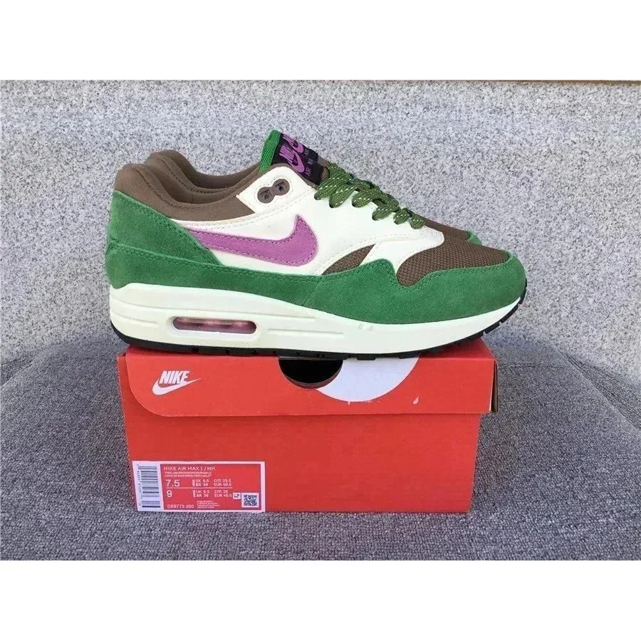 Nike Nike Air Max 1 Green/Brown/Purple Sneakers Multicolor