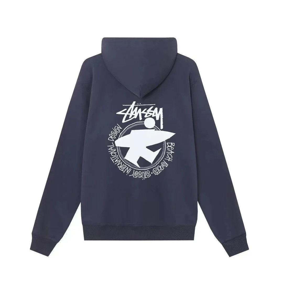 Stussy Stussy Beach Root Hoodie Navy Navy - 1